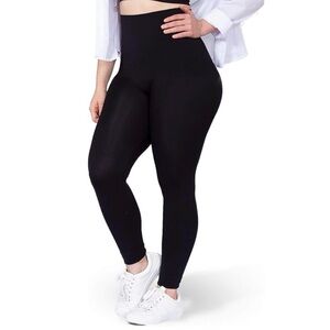 EMPETUA by Shapermint Black High Waisted Seamless Shaping Leggings NEW XL